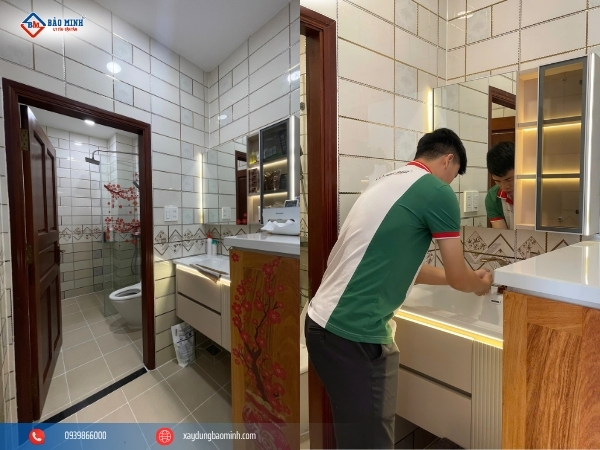 Mỗi tầng được thiết kế 1 nhà vệ sinh