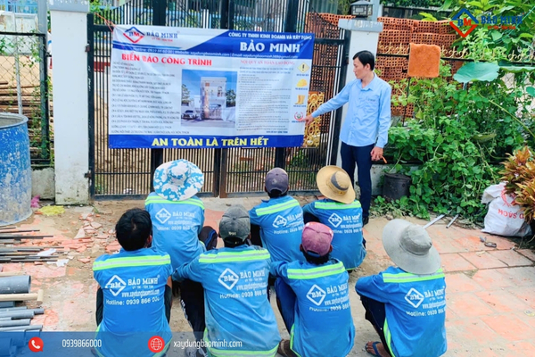 Trong quá trình thi công luôn có mặt của đội ngũ giám sát