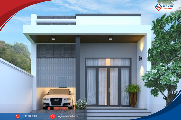 Mẫu nhà mái bằng 14