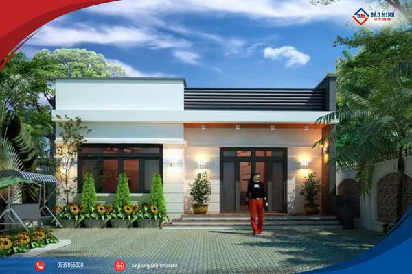 Mẫu nhà mái bằng 15