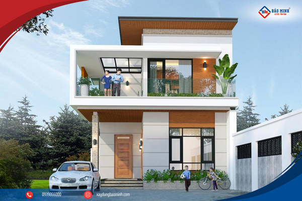 Mẫu nhà mái bằng 9