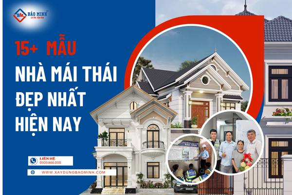 Mẫu nhà mái thái đẹp