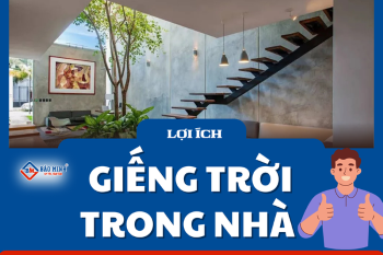 Lợi Ích Của Giếng Trời Trong Nhà Và Một Số Lưu Ý Khi Thi Công Giếng Trơi