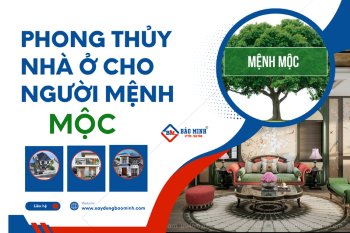 Phong Thủy Nhà Ở Cho Người Mệnh Mộc: Bí quyết xây nhà đón tài lộc và bình an