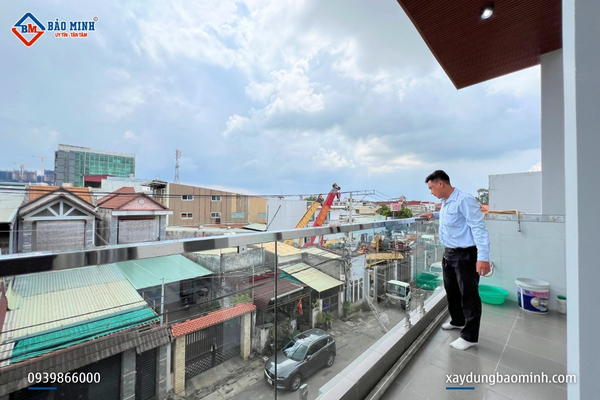 Ban công rộng và thoáng gió 