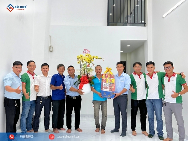 Bảo Minh bàn giao nhà sau khi xây dựng