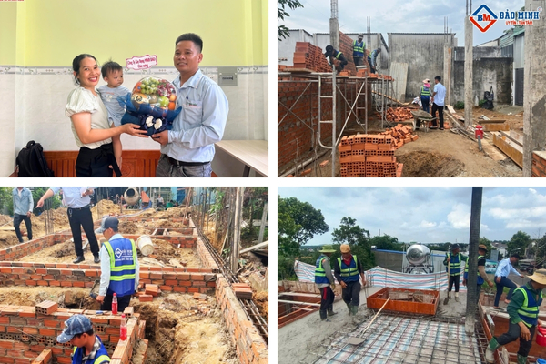 Bảo Minh xây dựng và bàn giao nhà cho gia chủ