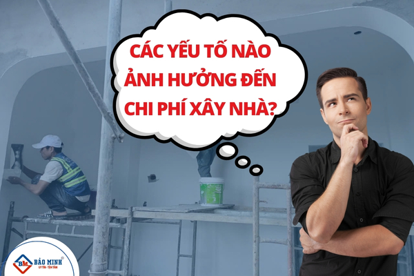 Các yếu tố nào ảnh hưởng đến chi phí xây nhà 5 tầng 60m2
