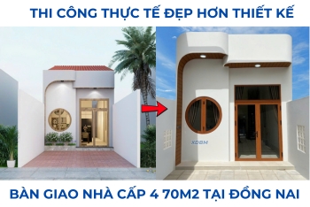 Mẫu Nhà Cấp 4 2 Phòng Ngủ Đẹp – Công Trình Bảo Minh Xây Dựng Trọn Gói