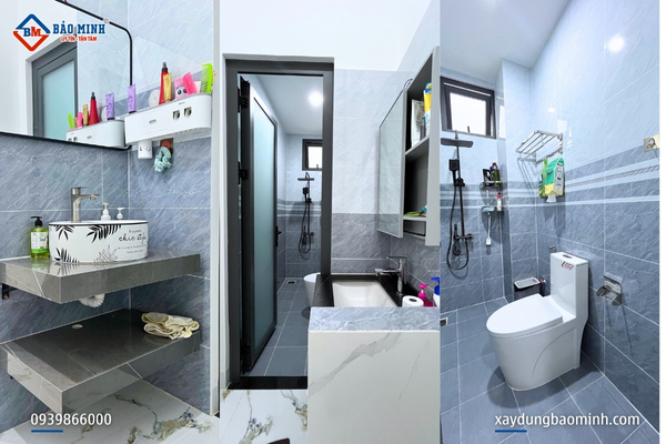 Ngôi nhà gồm 2 nhà vệ sinh