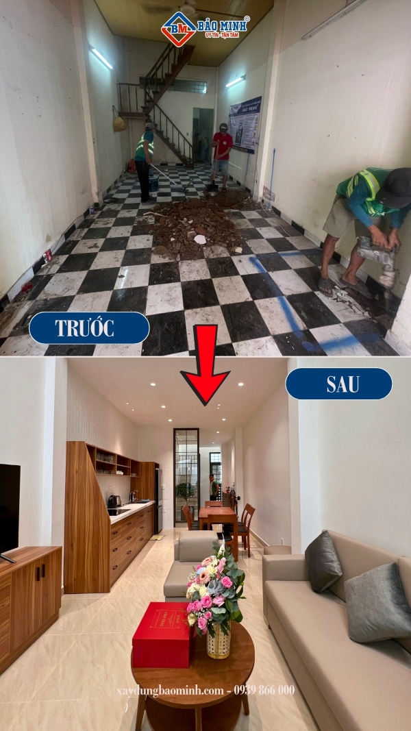 Toàn cảnh tầng trệt