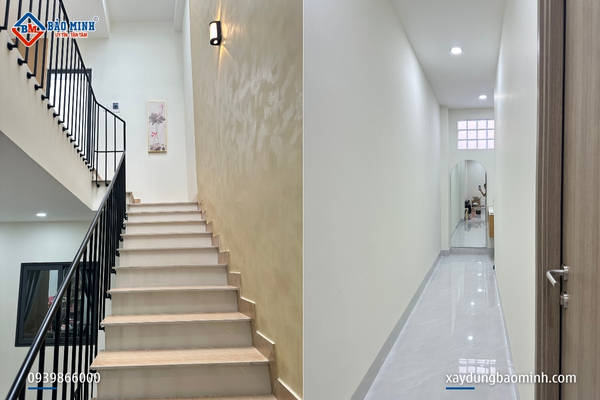 Các lối đi ngập tràn ánh sáng