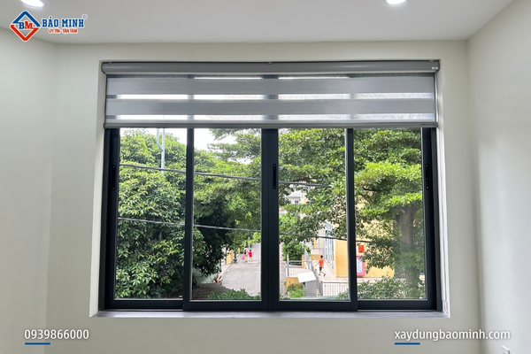 Cửa sổ thông thoáng cho phòng ngủ master
