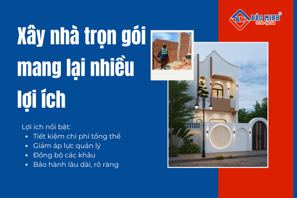 Lợi ích của hình thức xây nhà trọn gói phường Tân Bình HCM