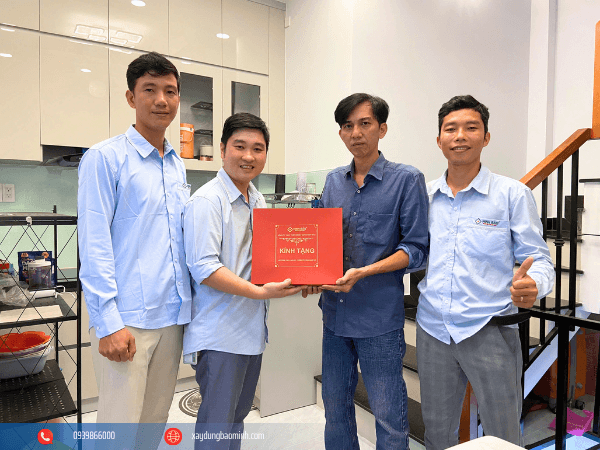 Anh Thi hài lòng với dịch vụ xây nhà trọn gói