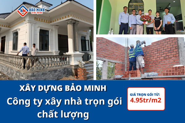 Xây Dựng Bảo Minh - Công ty xây nhà trọn gói xã Kim Long HCM uy tín