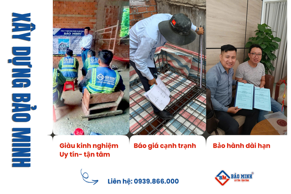 Xây Dựng Bảo Minh - Cung cấp dịch vụ xây nhà trọn gói xã Hóc Môn HCM uy tín